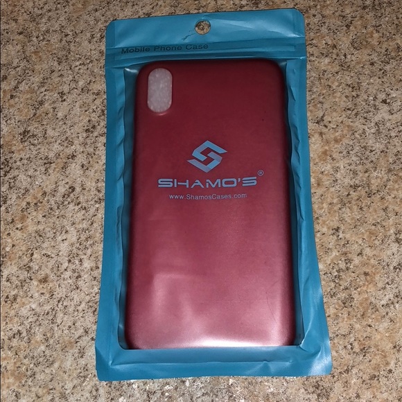 iPhone X red phone case super thin - Picture 1 of 5